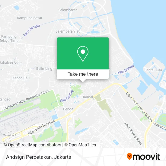 Andsign Percetakan map