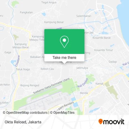 Okta Reload map
