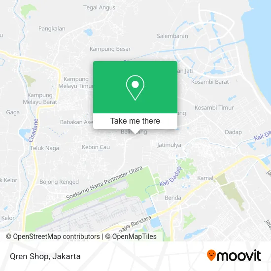 Qren Shop map
