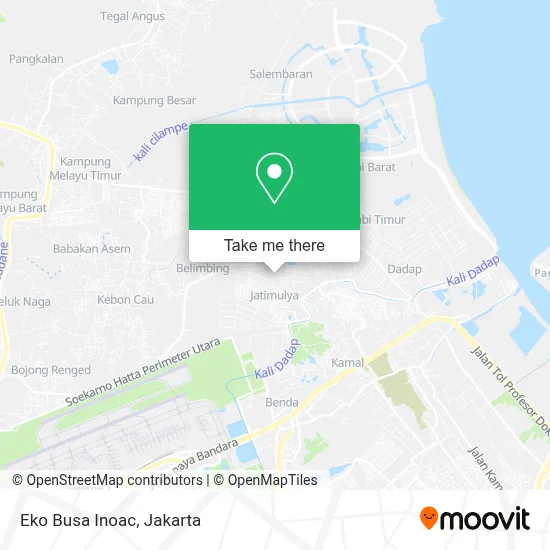 Eko Busa Inoac map