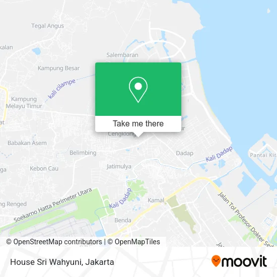 House Sri Wahyuni map