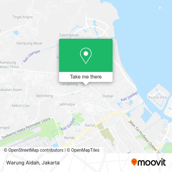 Warung Aidah map