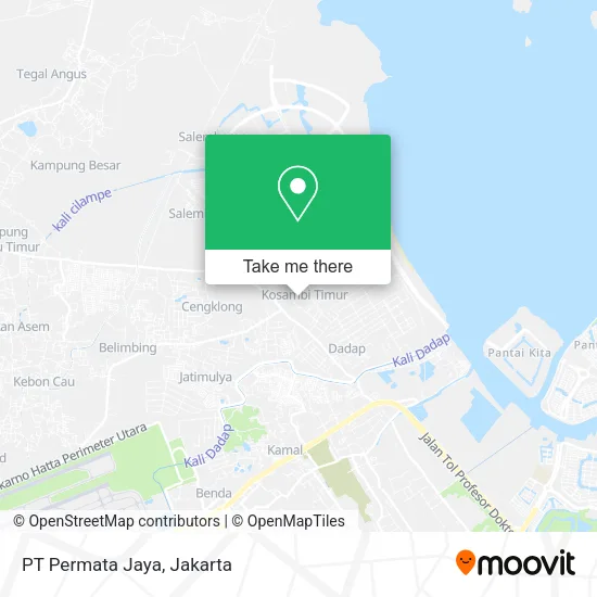 PT Permata Jaya map