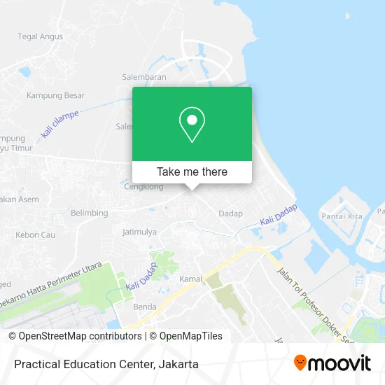 Practical Education Center map