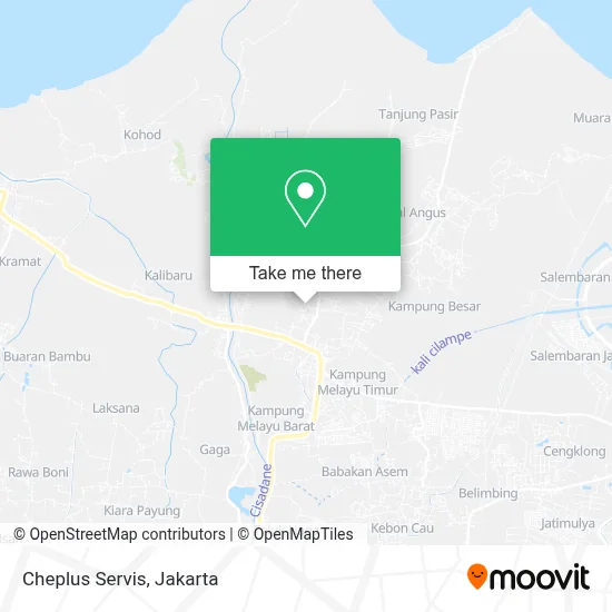 Cheplus Servis map