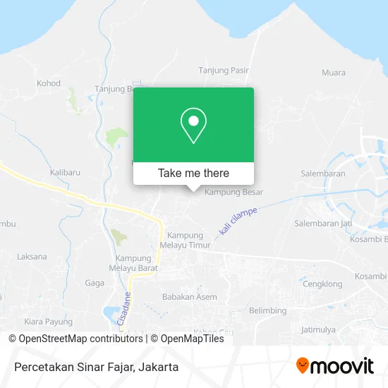 Percetakan Sinar Fajar map