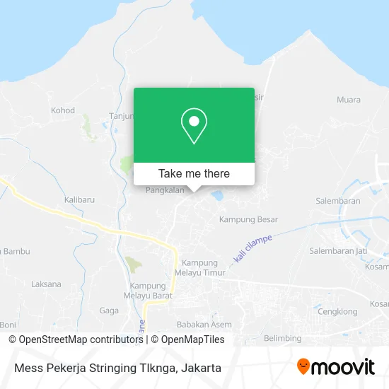 Mess Pekerja Stringing Tlknga map