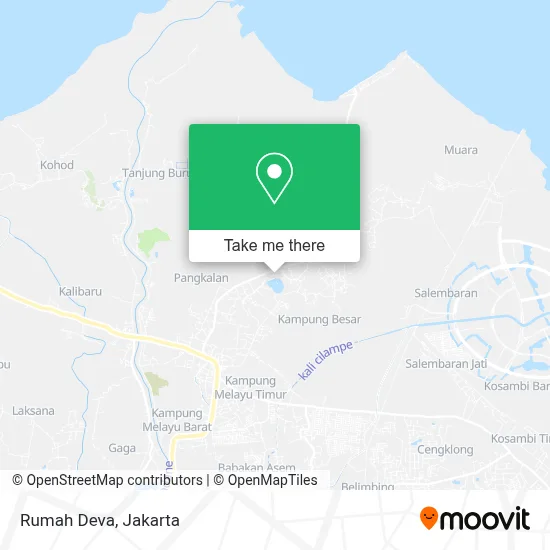 Rumah Deva map
