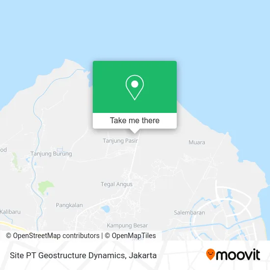 Site PT Geostructure Dynamics map