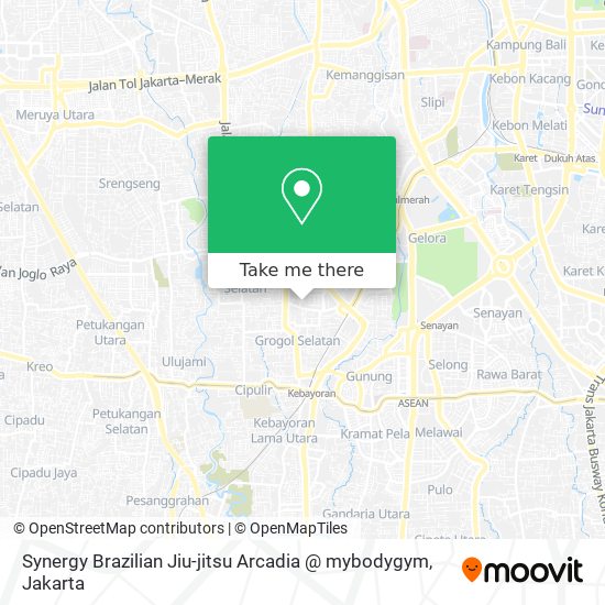 Synergy Brazilian Jiu-jitsu Arcadia @ mybodygym map