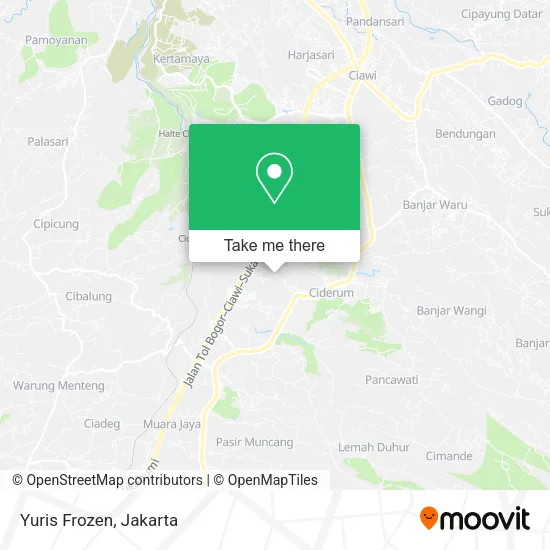 Yuris Frozen map