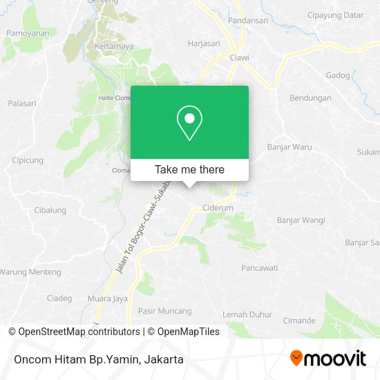 Oncom Hitam Bp.Yamin map