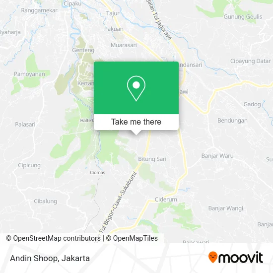 Andin Shoop map