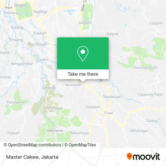 Master Cakwe map