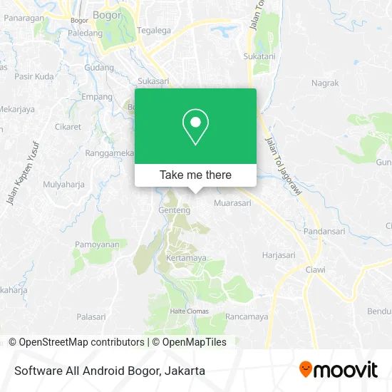 Software All Android Bogor map
