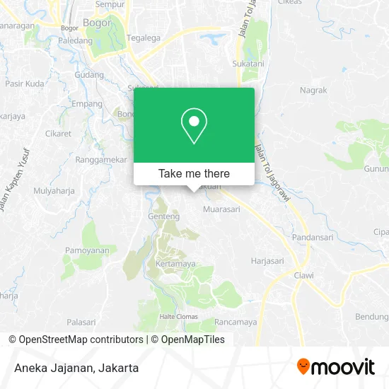 Aneka Jajanan map