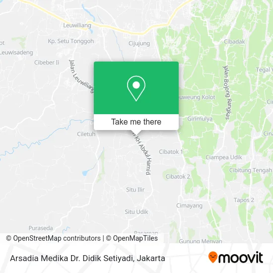 Arsadia Medika Dr. Didik Setiyadi map