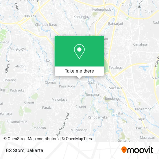 Bs Store map