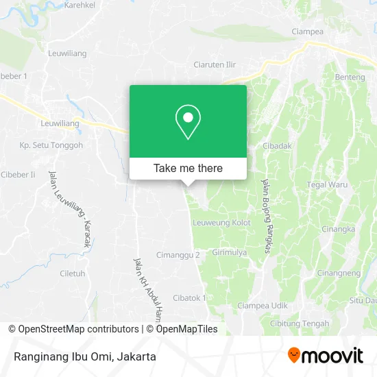 Ranginang Ibu Omi map