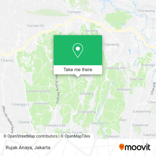 Rujak Anaya map