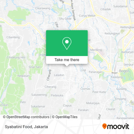 Syabatini Food map