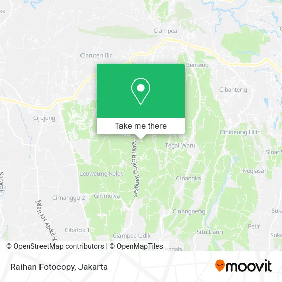 Raihan Fotocopy map