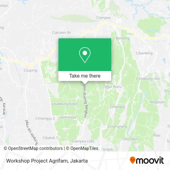 Workshop Project Agrifam map