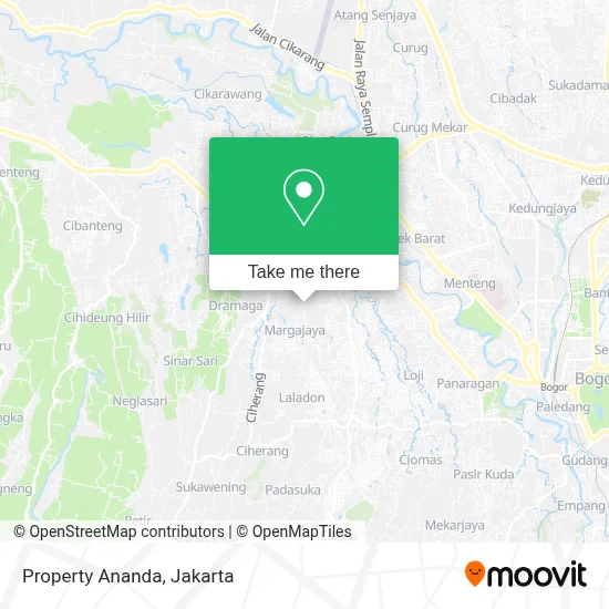 Property Ananda map