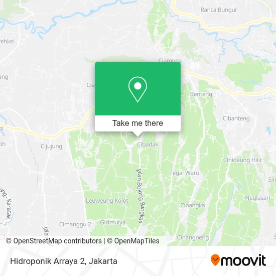 Hidroponik Arraya 2 map