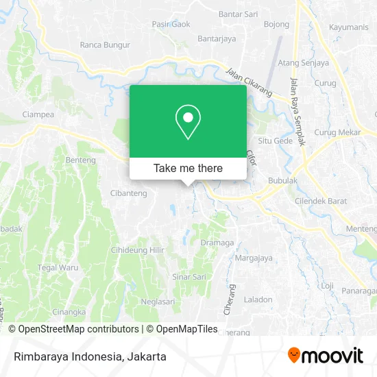 Rimbaraya Indonesia map