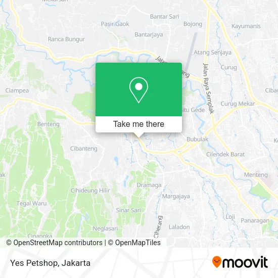 Yes Petshop map