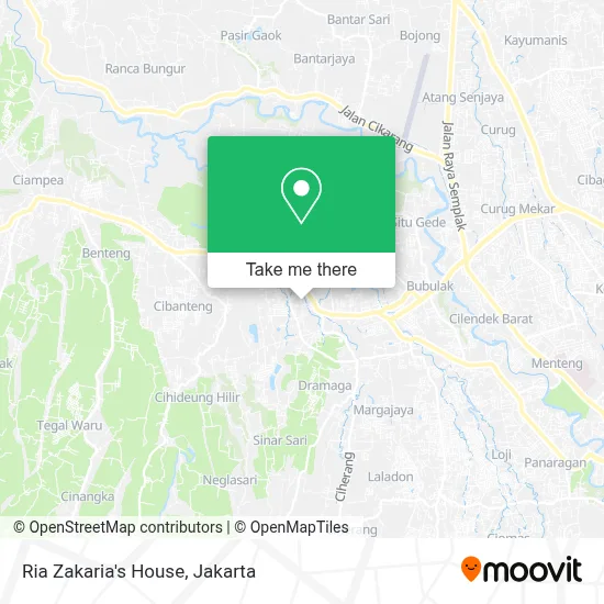 Ria Zakaria's House map