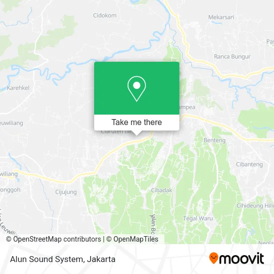 Alun Sound System map