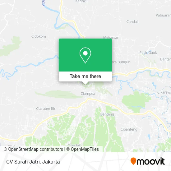 CV Sarah Jatri map
