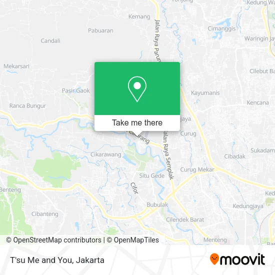 T'su Me and You map