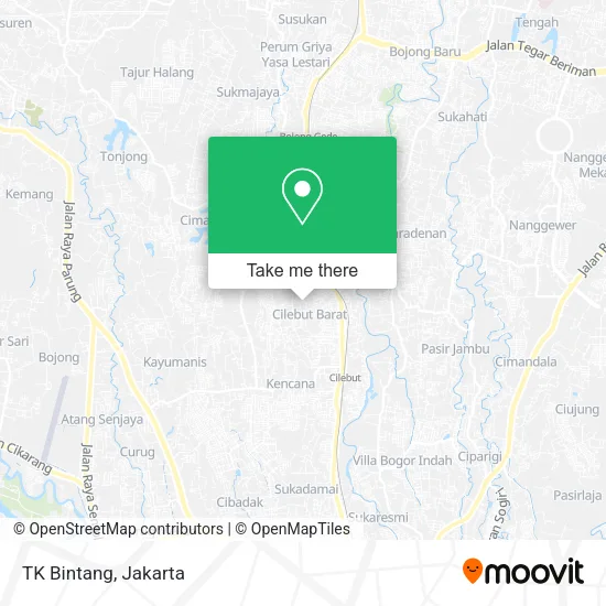 TK Bintang map