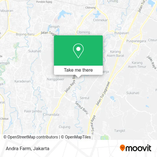 Andra Farm map
