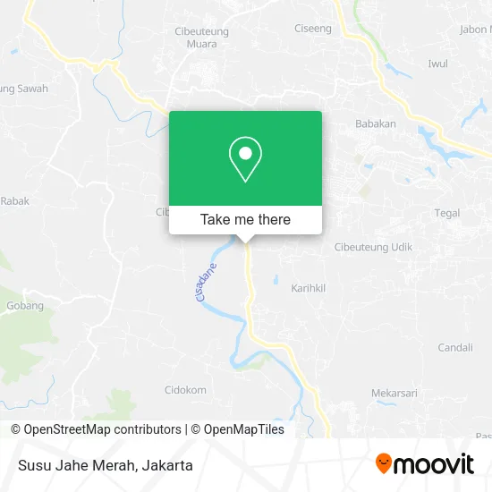 Susu Jahe Merah map