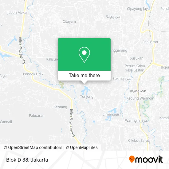 Blok D 38 map
