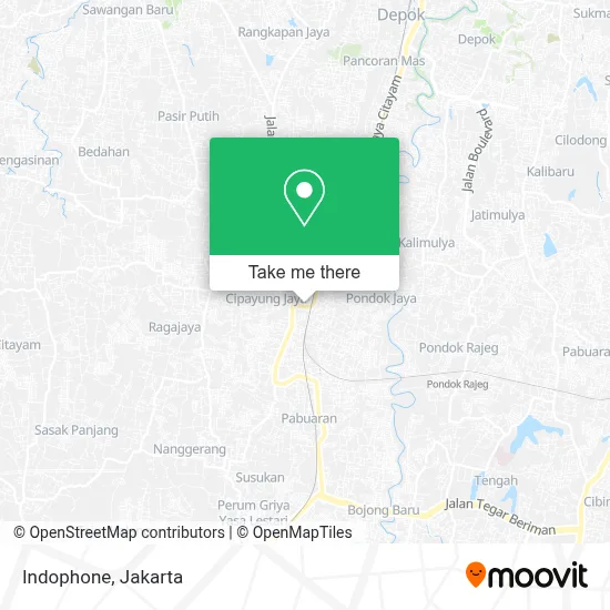 Indophone map