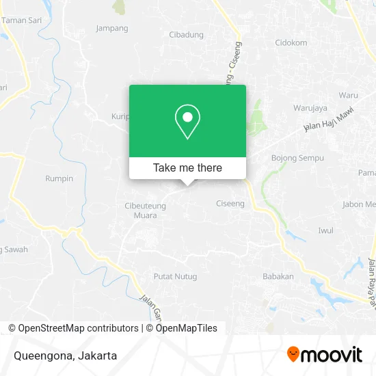 Queengona map