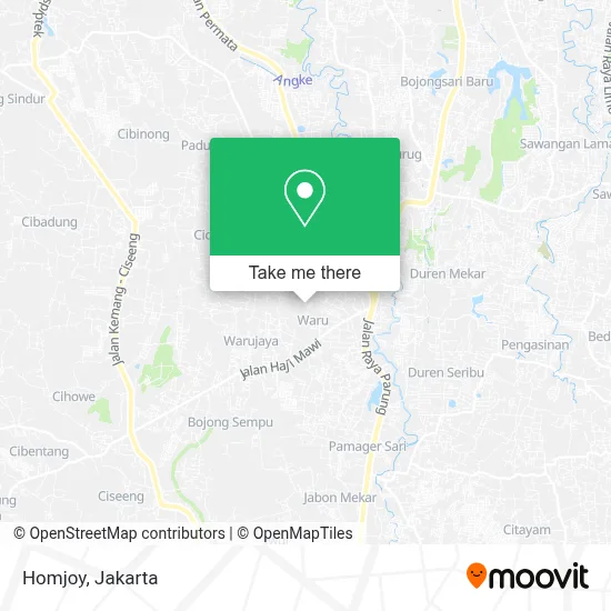 Homjoy map
