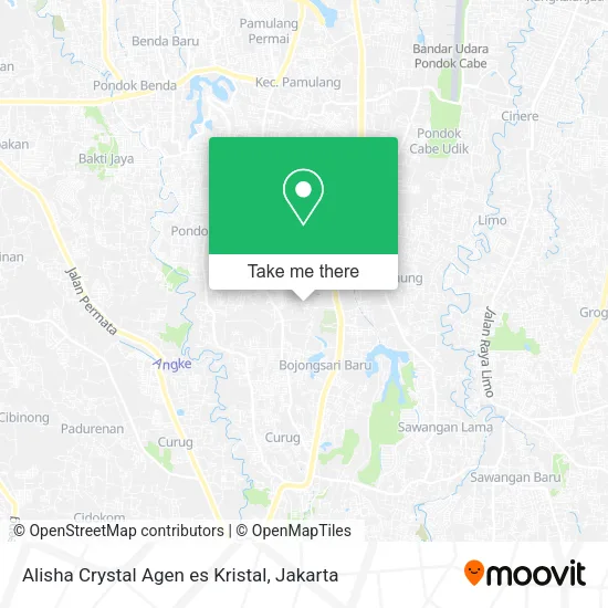 Alisha Crystal Agen es Kristal map