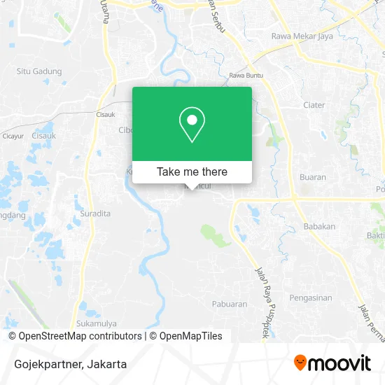 Gojekpartner map