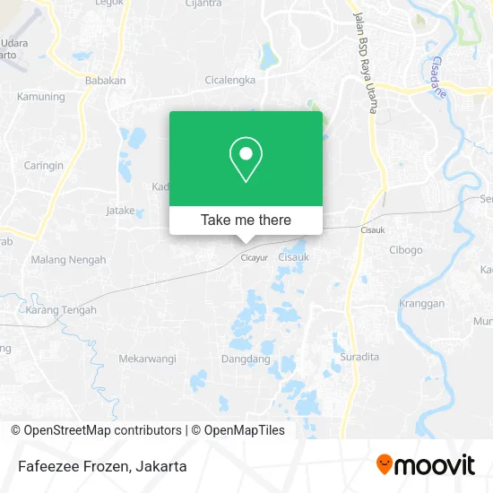 Fafeezee Frozen map