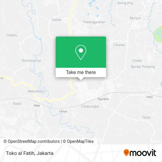 Toko al Fatih map