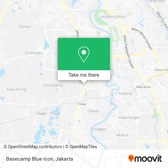 Basecamp Blue Icon map