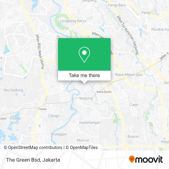 The Green Bsd map