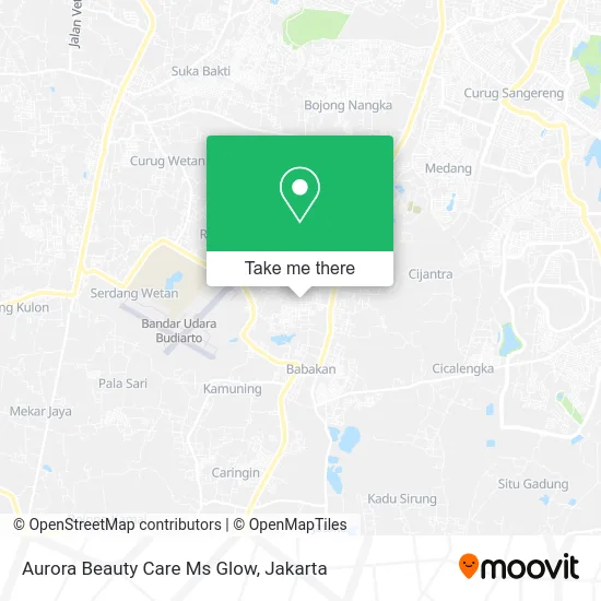 Aurora Beauty Care Ms Glow map