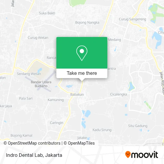 Indro Dental Lab map